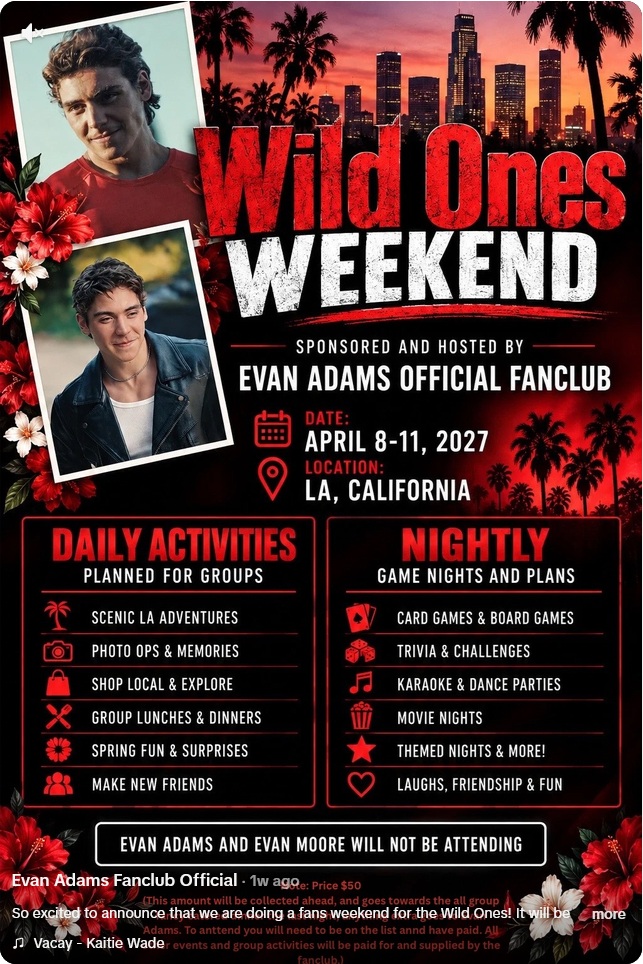 Featured work by Evan Adams Official Fanclub