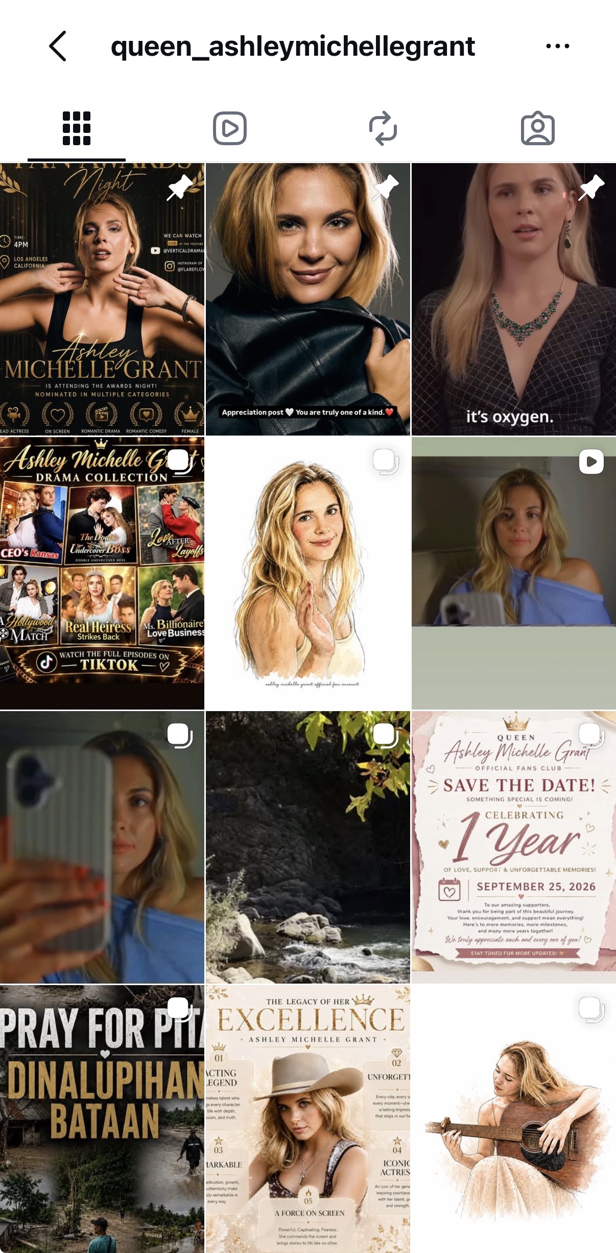 Featured work by Queen Ashley Michelle Grant official fan account