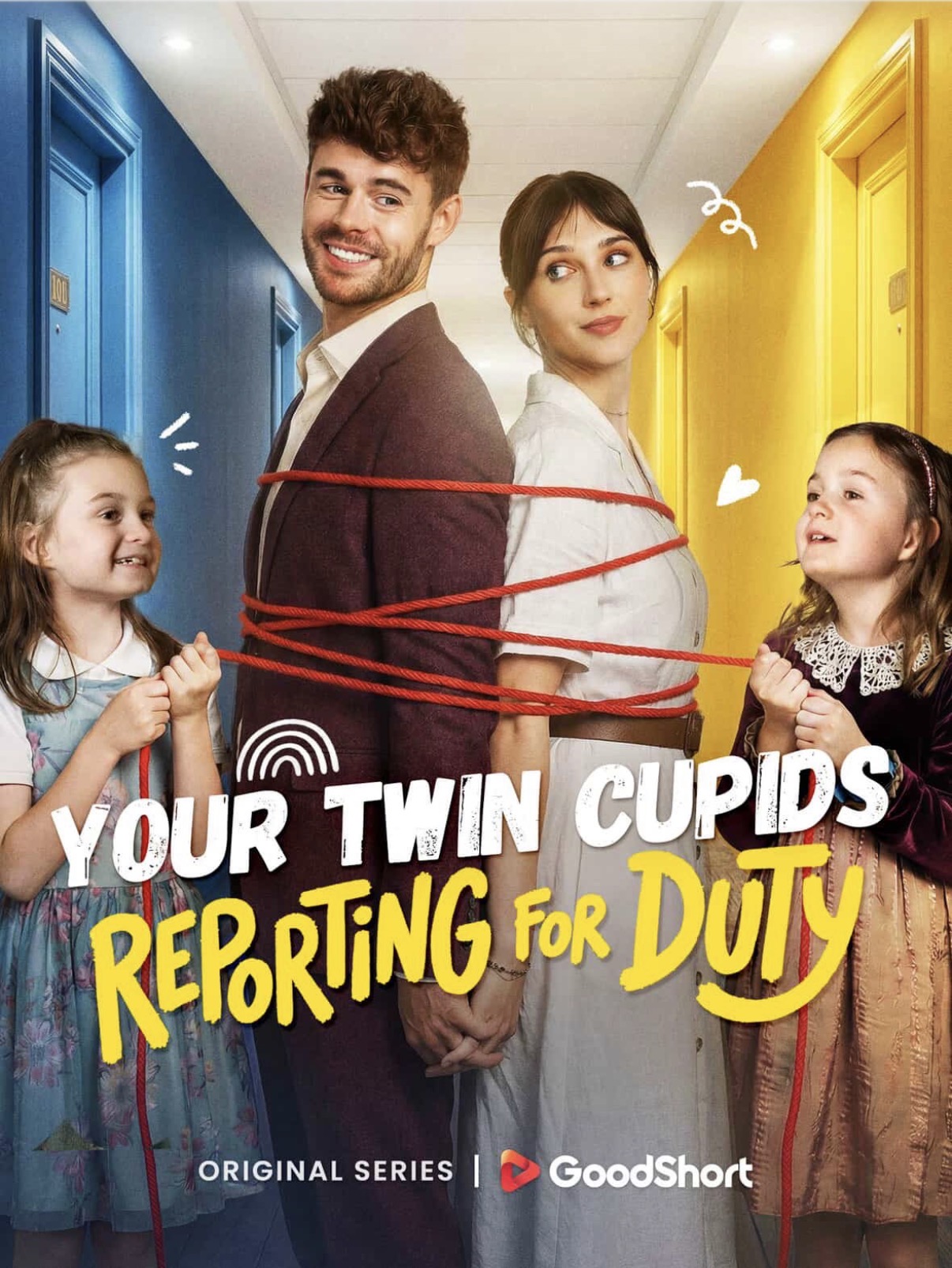 Poster for Your Twin Cupids Reporting for Duty